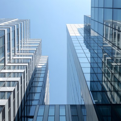 Tall buildings under clear sky