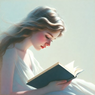 Reading in soft light