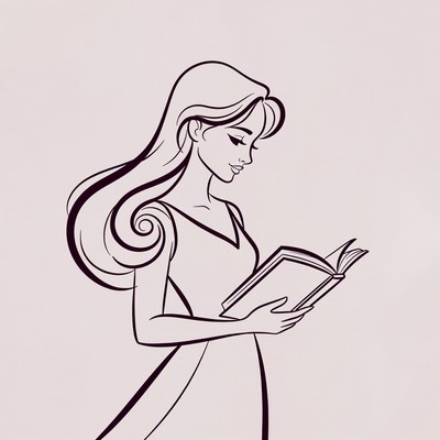 Reading in a quiet moment