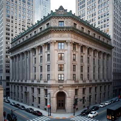 Historic building in city center