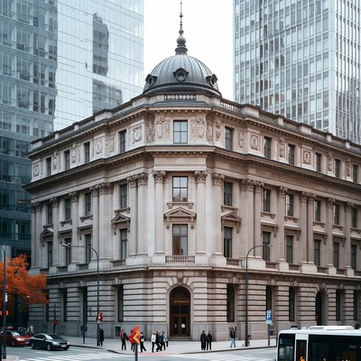 Historic building in city center