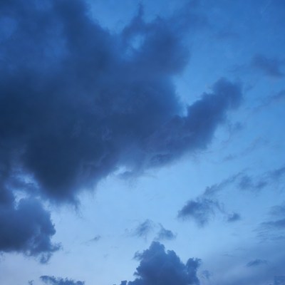 Clouds in a twilight sky