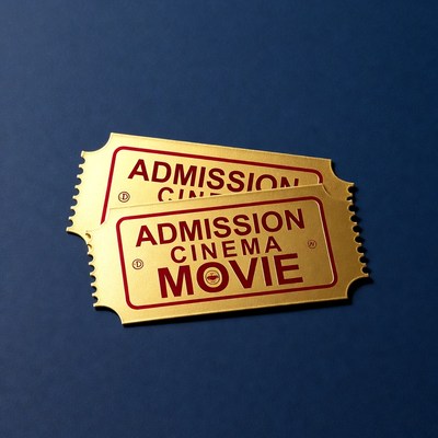 Movie tickets for cinema evening