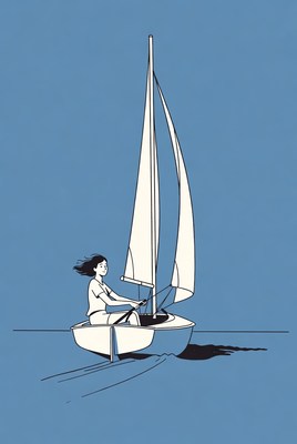 Sailing on a clear day