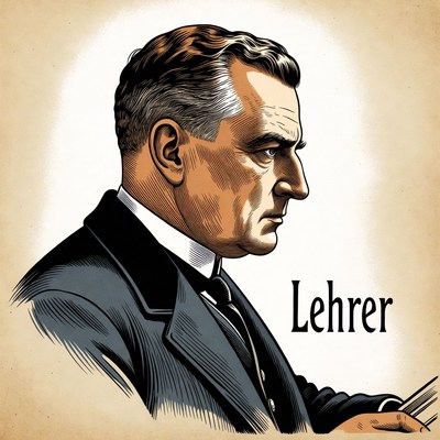 Profile view of a man reading