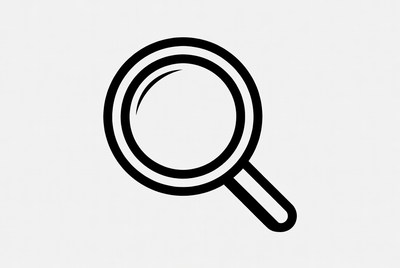Search icon with simple design