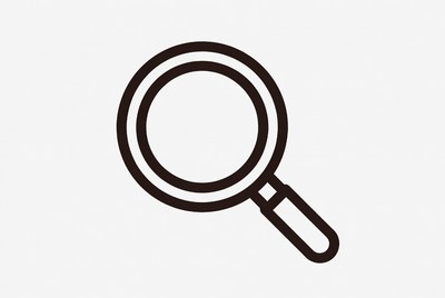 Search icon with simple design