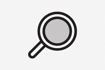 Simple circle with handle design