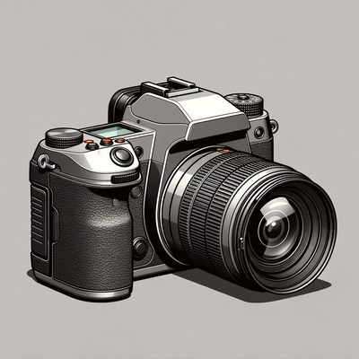 Digital camera with lens design