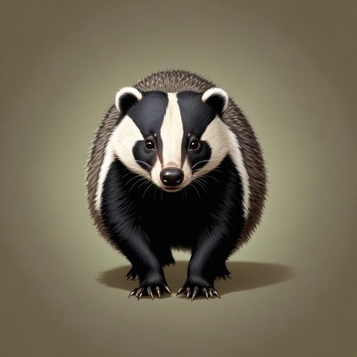 Badger in a simple setting