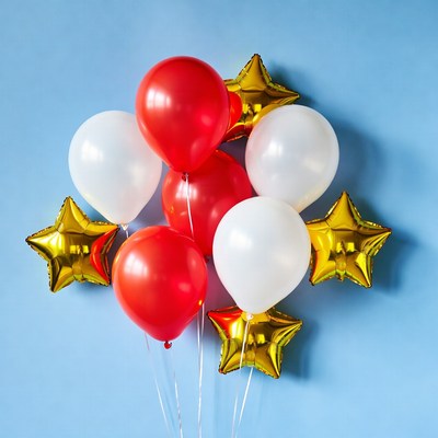 Colorful balloons for celebration