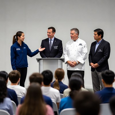 Ffa members speak at event