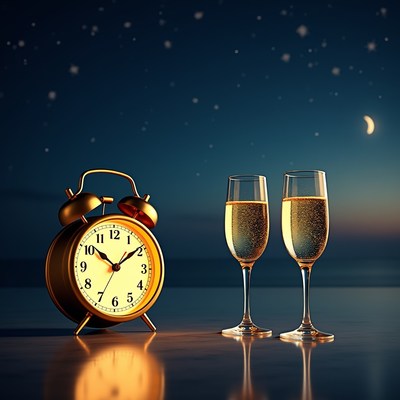 Time to celebrate at night