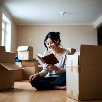 Reading in a new home