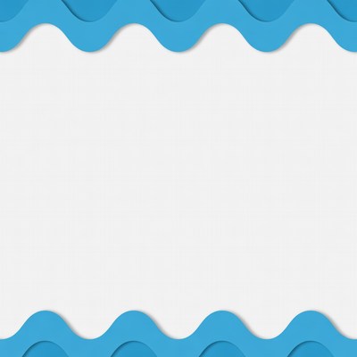 Background with blue waves