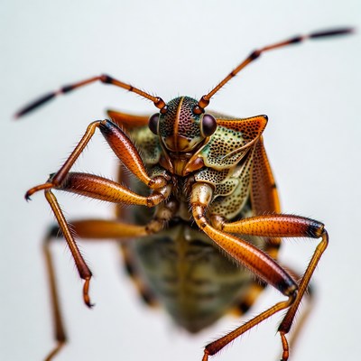 Close view of a bug in detail