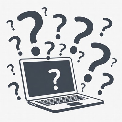 Questions about using a laptop