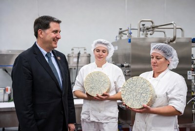 Cheese makers present their products