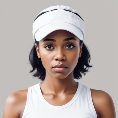 Young woman wearing a cap