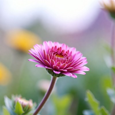 Flower blooms in garden during spring