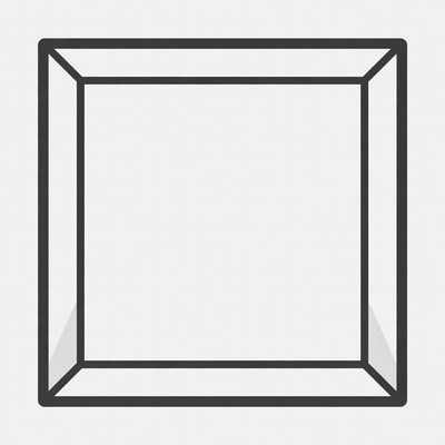 Square frame with no content visible
