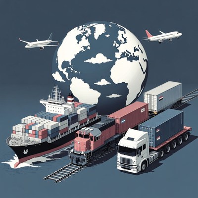 Global transportation of goods and cargo