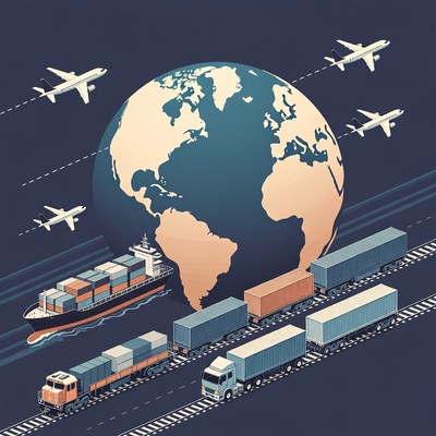 Global transport network in action