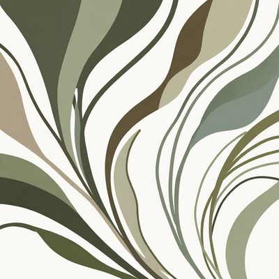 Abstract pattern in muted colors