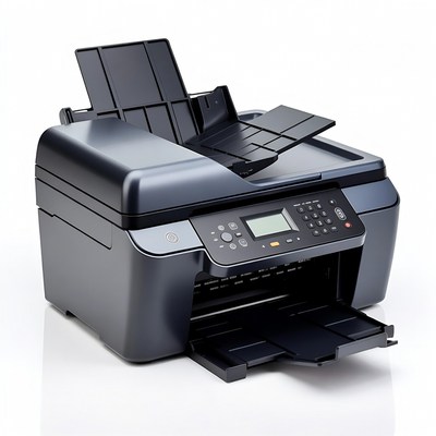 Printer on a clean table surface