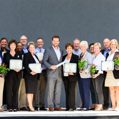 Group receives awards during ceremony