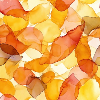 Colorful abstract art with flowing shapes