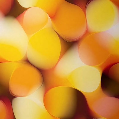 Warm colors blend in abstract design