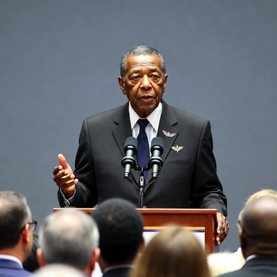 Leader speaks at important event in 2023