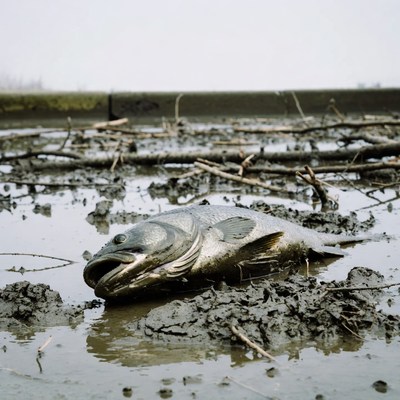 Fish found in muddy water