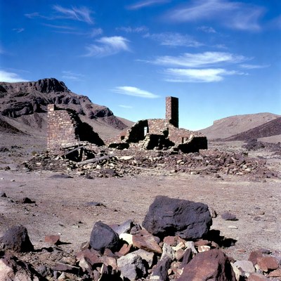 Ruins of a deserted building
