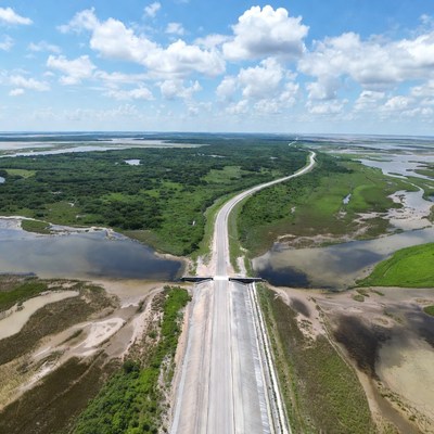 Connection between land and water