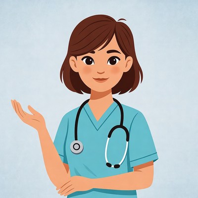 Doctor explaining health tips to patients