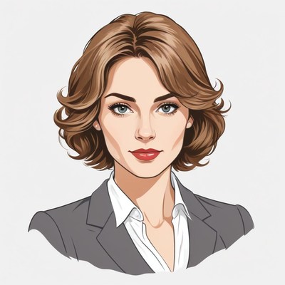 Business woman in formal attire