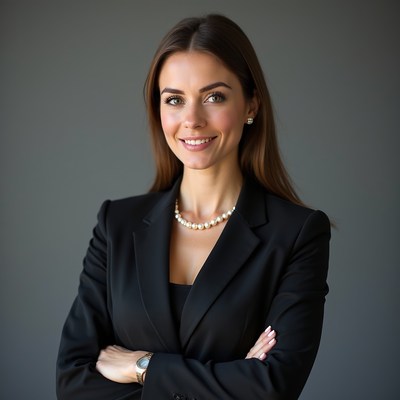 Businesswoman in professional setting