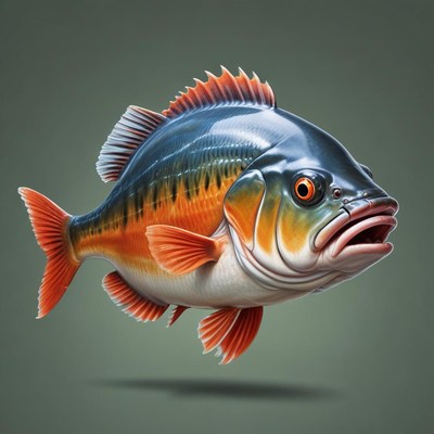 Fish swimming in clear water