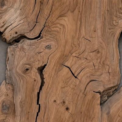 Wood texture with cracks and lines