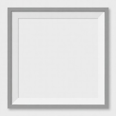 Empty frame on a wall