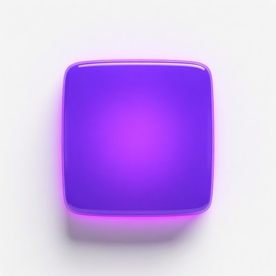 Purple square with glow effect