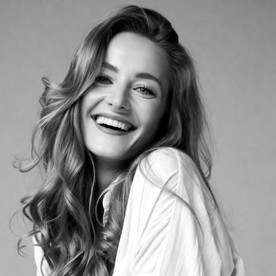 Woman smiling in casual setting