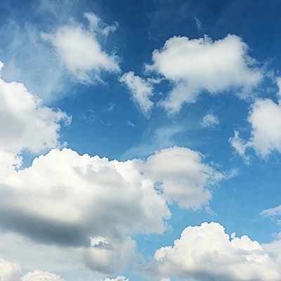 Clouds in the daytime sky