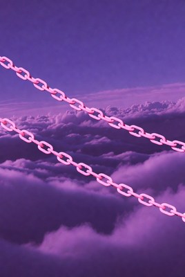 Chains in the clouds above