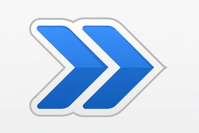 Arrow graphic for direction use