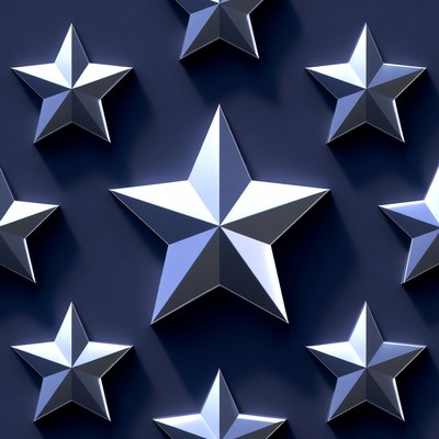 Stars on dark background design