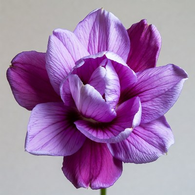 Colorful flower with vibrant petals