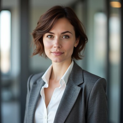 Business woman in office setting